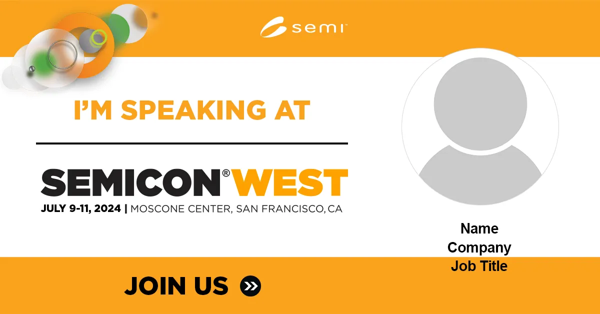 SEMICON West 2024 InGo Preview - Speaker